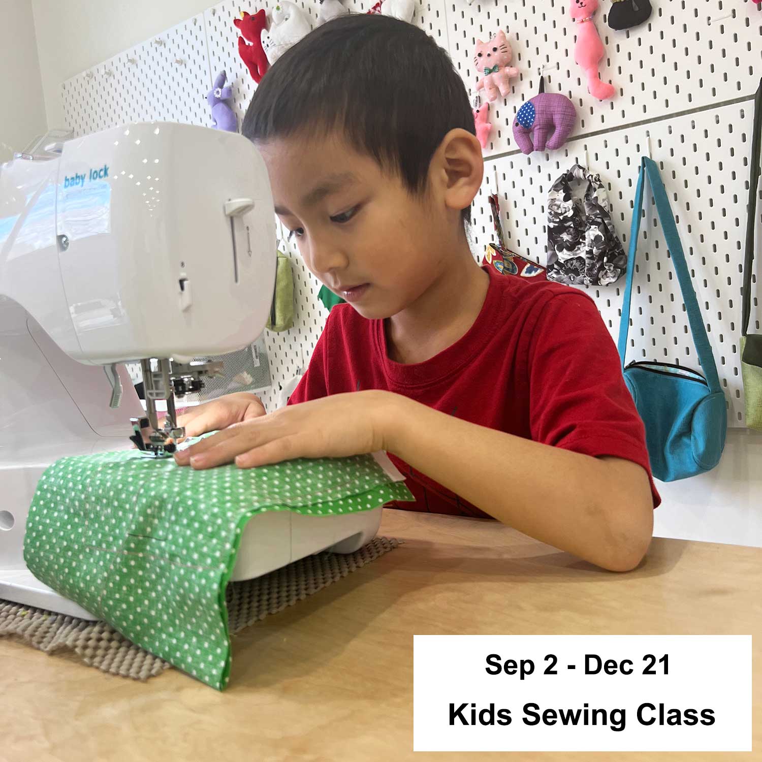 7+ Online Sewing Classes Kids Fall Registration – Winnie Sewing Studio
